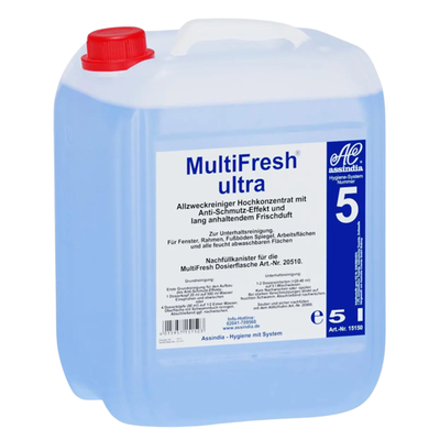Assindia MultiFresh Allzweckreiniger mit Anti-Schmutz-Effekt 5 Liter Kanister