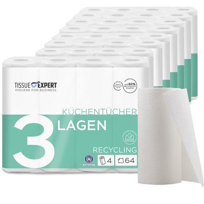 Tissue Expert Küchentücher Recycling 3-lagig